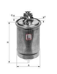Фильтр топливный в сборе MEAT & DORIA арт. S7600NR фото1