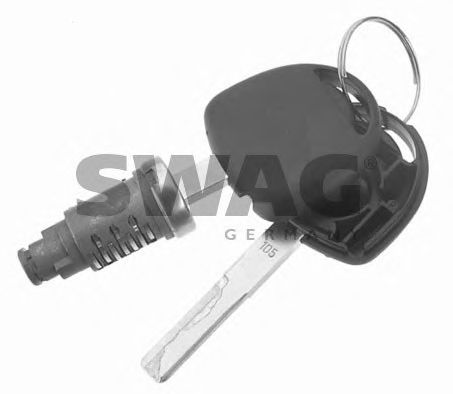 Серцевина замка з ключами (Swag) TOPRAN арт. 40900003 фото1