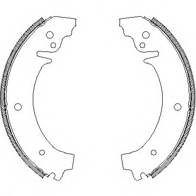 Колодки дискового тормоза DELPHI арт. 402600 фото1
