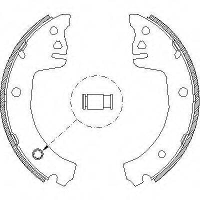 Колодки дискового тормоза LPR арт. 419800 фото1