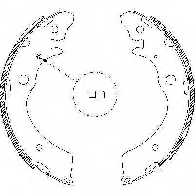 Колодки дискового тормоза METELLI арт. 438300 фото1