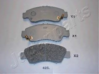 Колодки тормозные дисковые FERODO арт. PA425AF фото1