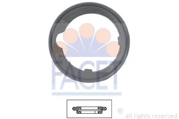Уплотнительное кольцо термостата Honda Accord VIII 2.0 i (cu1) (08-15) (7.9530) Facet фото1