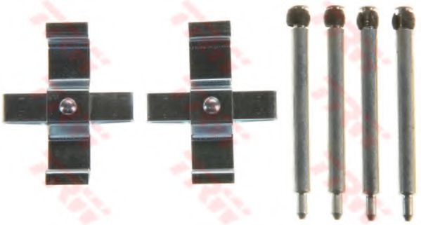 Комплектующие тормозной колодки BREMBO арт. PFK561 фото1