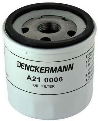 Фильтр масляный двигателя FORD ESCORT 83-99, FIESTA 83-99 (пр-во DENCKERMANN) CLEANFILTERS арт. A210006 фото1