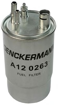 Фильтр топливный FIAT DOBLO 1.9 JTD 01-, 1.3 MTJD 10- (пр-во DENCKERMANN) MECAFILTER арт. A120263 фото1