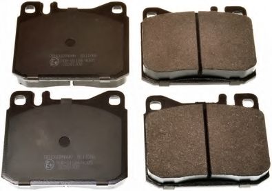 Комплект тормозных колодок, дисковый тормоз TEXTAR арт. B111086 фото1