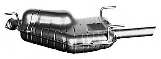 Глушитель выхлопных газов конечный WALKER арт. 536007 фото1