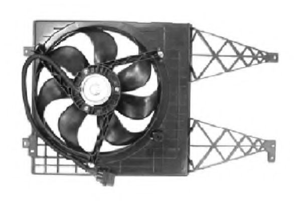Вентилятор, охлаждение двигателя фото1