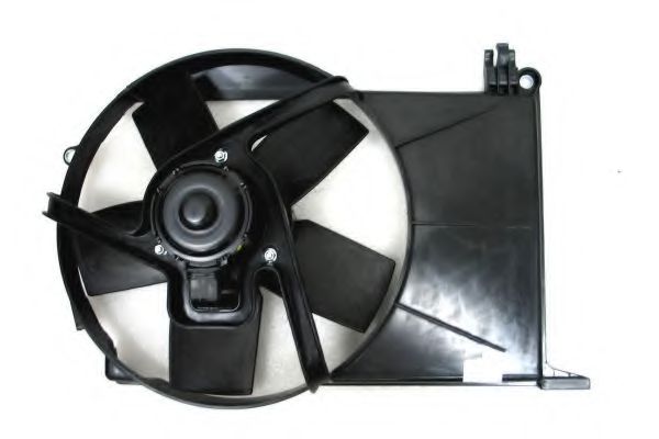 Вентилятор радіатора (з корпусом) фото1
