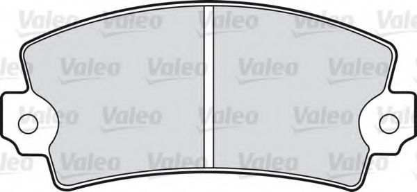 Комплект тормозных колодок, дисковый тормоз FERODO арт. 598085 фото1