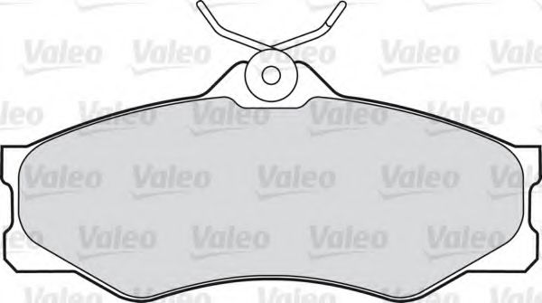 Комплект тормозных колодок, дисковый тормоз JPGROUP арт. 598027 фото1