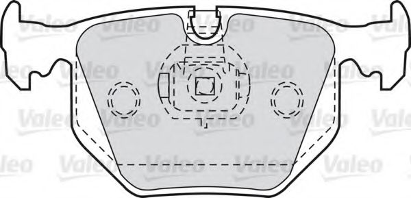 Комплект тормозных колодок, дисковый тормоз MEYLE арт. 598580 фото1