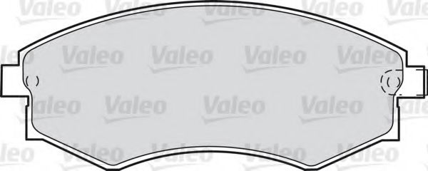 Гальмівні колодки, дискове гальмо (набір) FERODO арт. 598051 фото1
