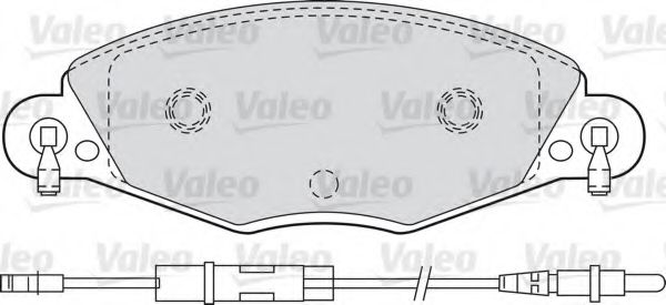 Комплект тормозных колодок, дисковый тормоз LPR арт. 598416 фото1