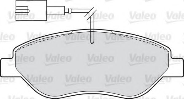 Комплект тормозных колодок, дисковый тормоз FERODO арт. 598428 фото1