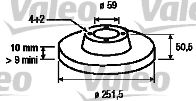 Тормозной диск PROTECHNIC арт. 186146 фото1