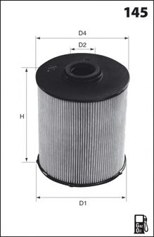 Фильтр топливный в сборе MISFAT арт. ELG5408 фото1