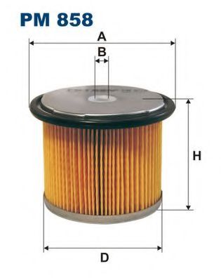 Фильтр топливный в сборе UFI арт. PM858 фото1