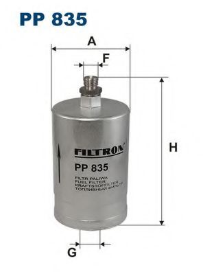 Фильтр топливный FRAM арт. PP835 фото1