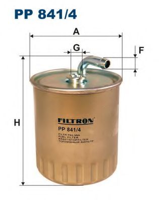 Фильтр топливный в сборе VAICO арт. PP8414 фото1