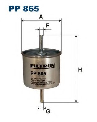 Фильтр топливный в сборе PROFIT арт. PP865 фото1