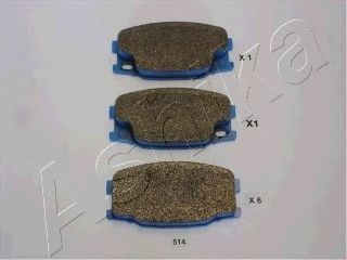 Комплект тормозных колодок, дисковый тормоз  арт. 5005514 фото1