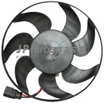 Вентилятор радіатора Caddy 2.0TDi 07-10 LUZAR арт. 1199101880 фото1