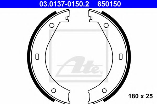 Колодки дискового тормоза TEXTAR арт. 03013701502 фото1