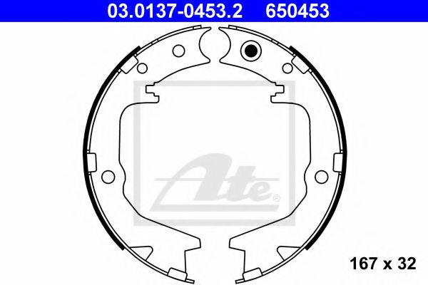 Колодки дискового тормоза ABS арт. 03013704532 фото1