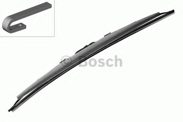 Каркасная щетка стеклоочистителя Bosch Twin Spoiler 600мм SWF арт. 3397004592 фото1