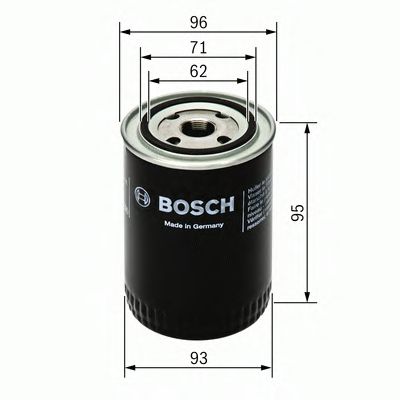 Фильтр масляный Bosch MECAFILTER арт. 0451103260 фото1