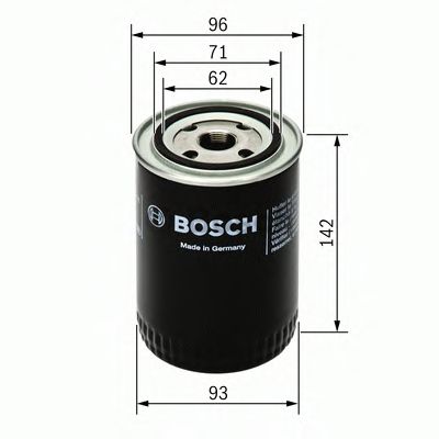 Фильтр масляный Bosch KNECHT арт. 0451104063 фото1