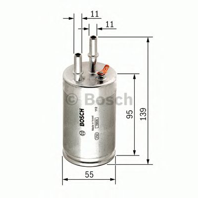 Фильтр топливный Bosch фото1