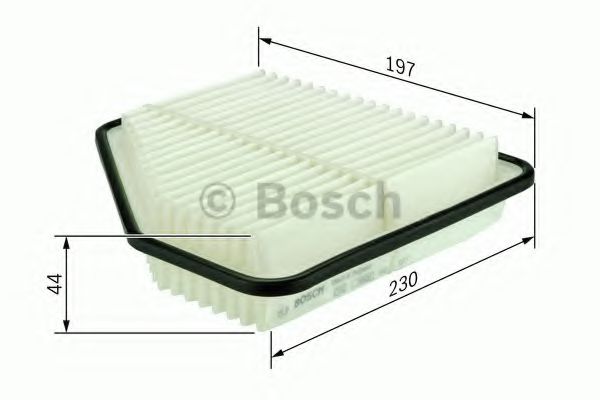 Фильтр воздушный Bosch HONDA арт. F026400098 фото1