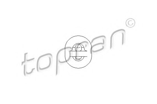 Кронштейн, глушник BOSAL арт. 104403 фото1
