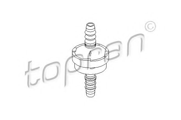 Зворотній клапан склоомивача VAG арт. 112283 фото1