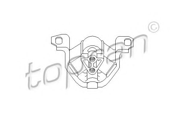 Подушка двигуна CORTECO арт. 201380 фото1