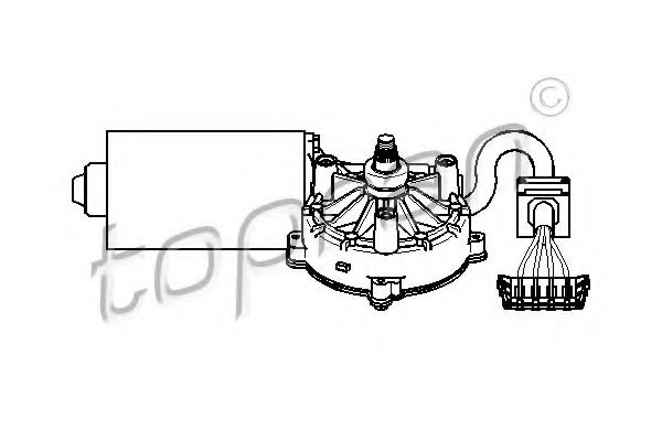 Двигатель стеклоочистителя JPGROUP арт. 401531 фото1