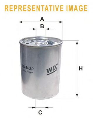 Фильтр топливный BOSCH арт. WF8018 фото1