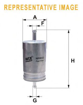 Фильтр топливный в сборе HENGSTFILTER арт. WF8041 фото1