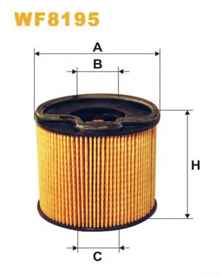 Фильтр топливный FRAM арт. WF8195 фото1