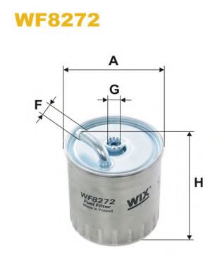 Фильтр топливный в сборе VAICO арт. WF8272 фото1
