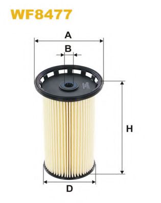 Spare part HENGSTFILTER арт. WF8477 фото1