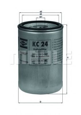 Фильтр топливный в сборе MANNFILTER арт. KC24 фото1