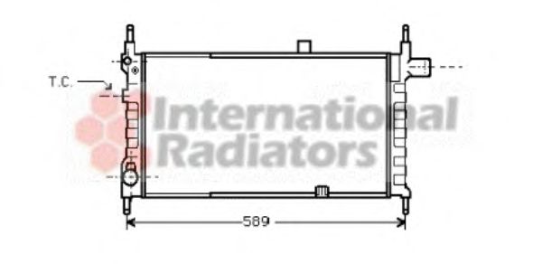 Радиатор системы охлаждения  арт. 37002063 фото1