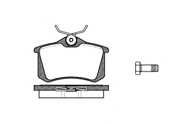 Колодки дискового тормоза DELPHI арт. P363310 фото1