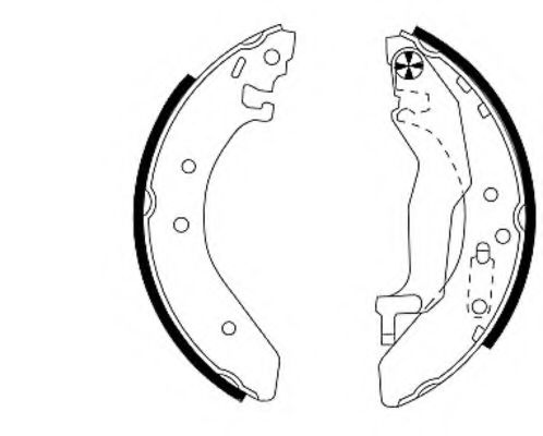 Колодки дискового тормоза ROADHOUSE арт. 91043900 фото1