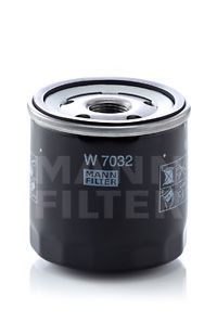Фильтр масляный двигателя (пр-во MANN) NIPPARTS арт. W7032 фото1