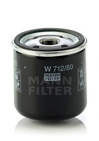Фильтр масляный двигателя SAAB 9000 2.0-2.3 84-98 (пр-во MANN)  арт. W71280 фото1